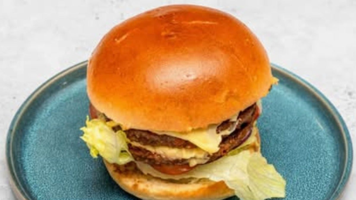 Double Plant Burger