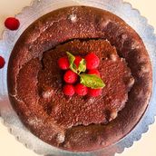 Whole Chocolate Raspberry Pudding