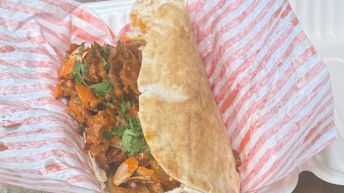 Naga Chilli Chicken Asian Doner