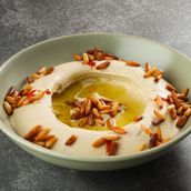 Hummus With Pine Seeds