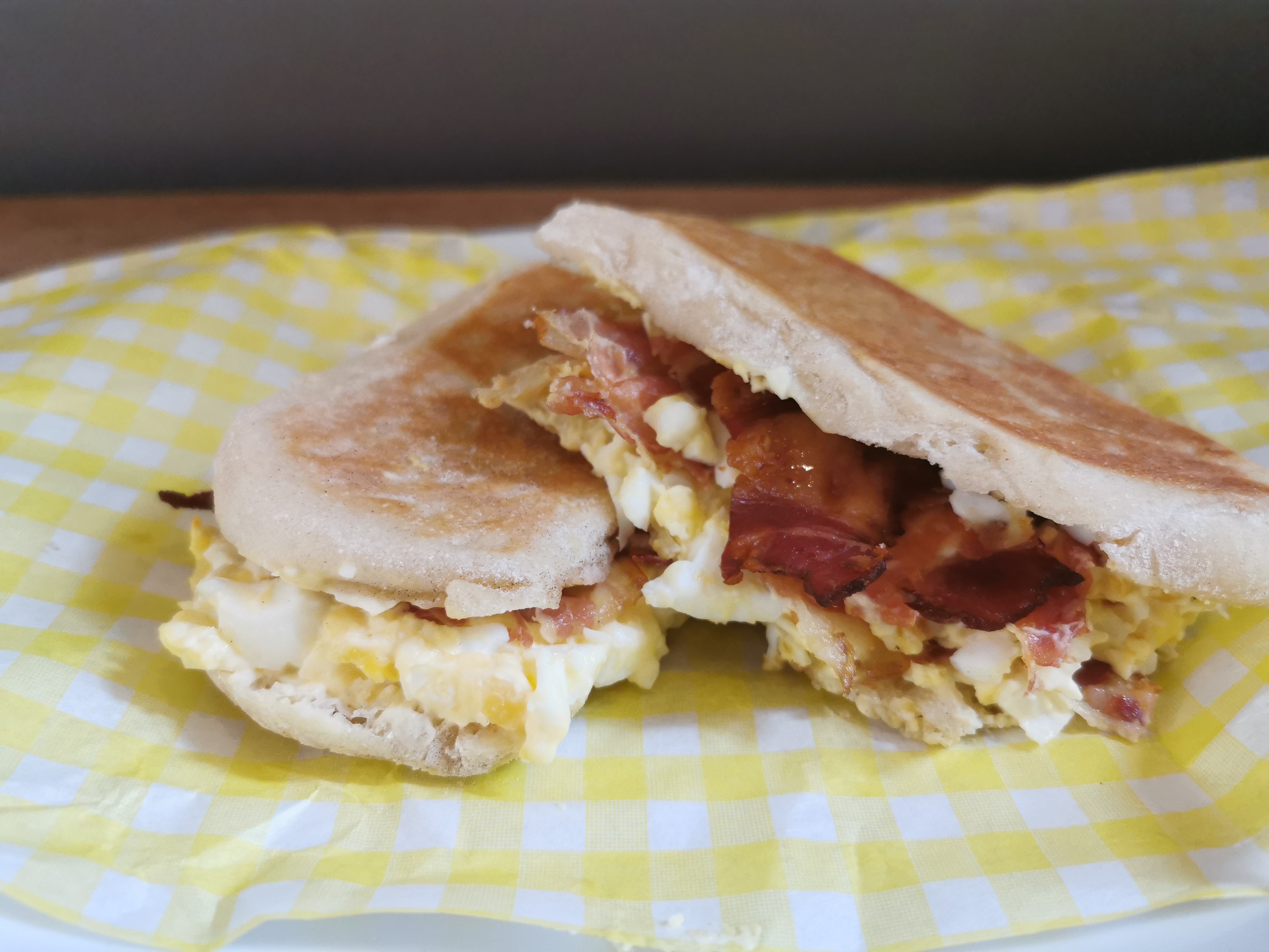 Egg Mayonnaise & Crispy Pancetta.