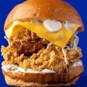 Crispy Fried Chicken Burger