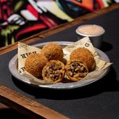 Shiitake Mushroom and Potato Balls