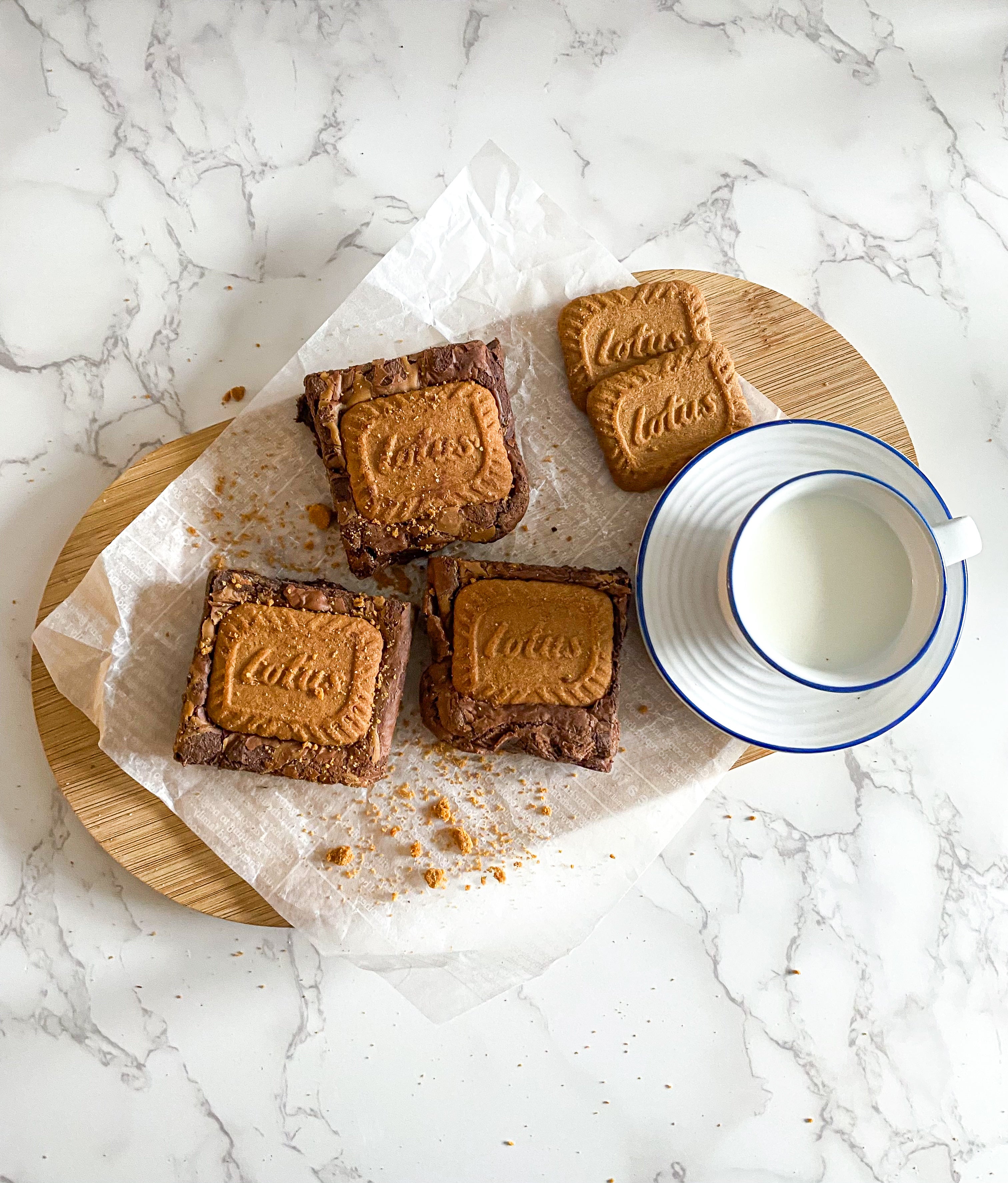 Biscoff Brownie