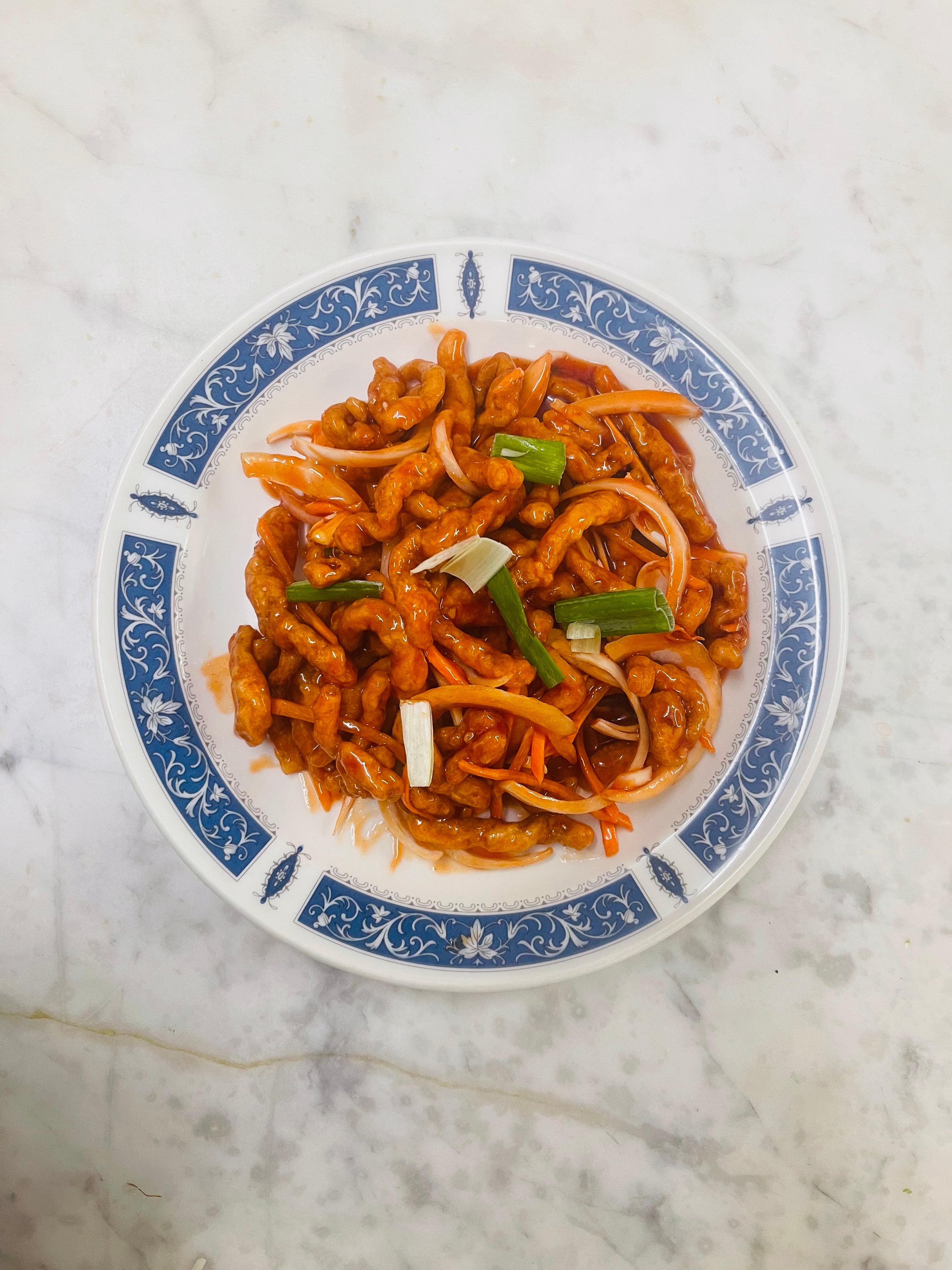 Crispy Shredded Beef 干鸡牛
