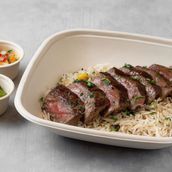 Prime Steak With Pilaf Rice