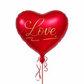 Love Red Heart 18 Inch Floating Balloon