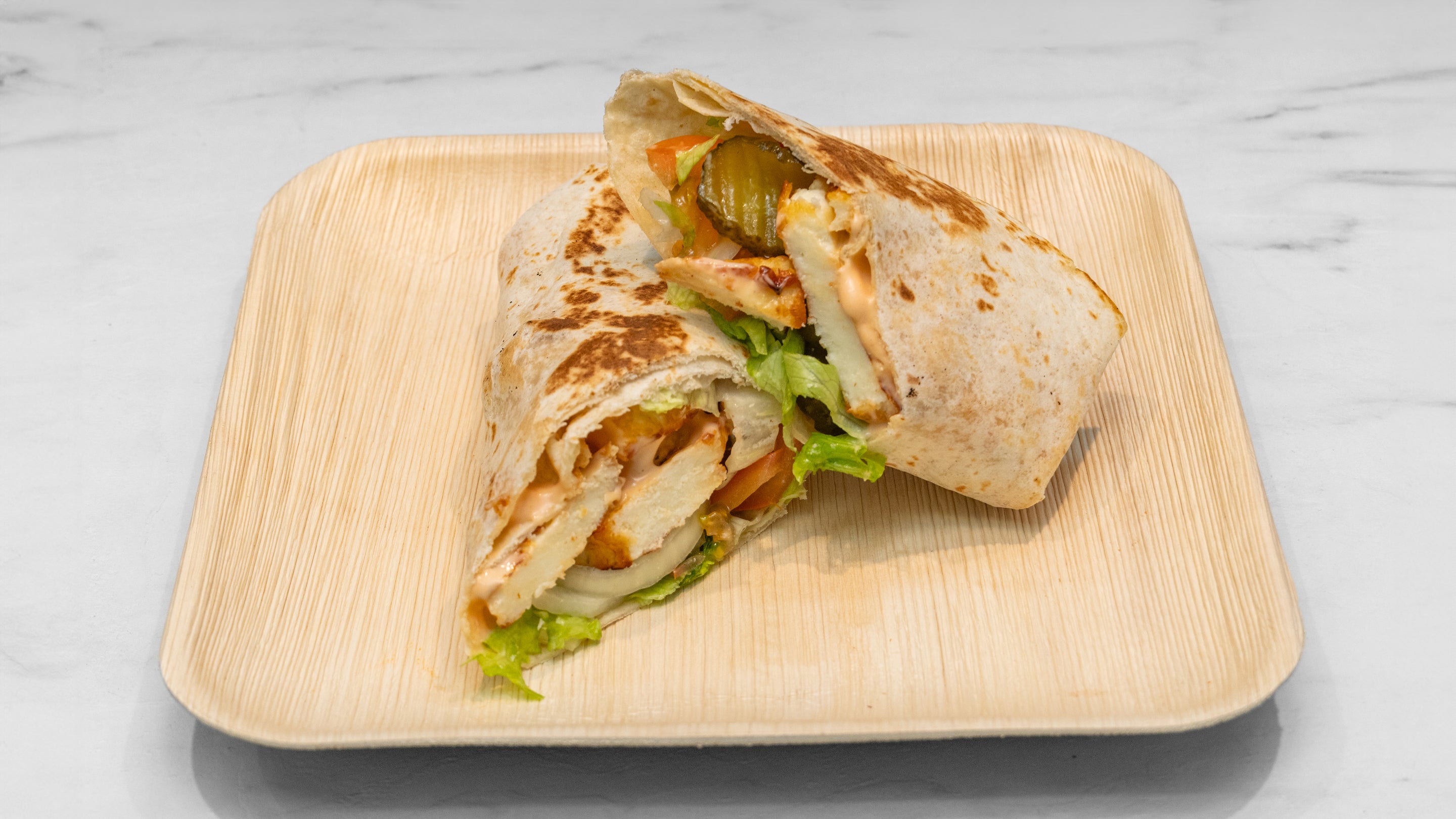 Halloumi Wrap