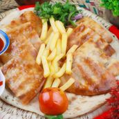 Arayes Meal With Cheese