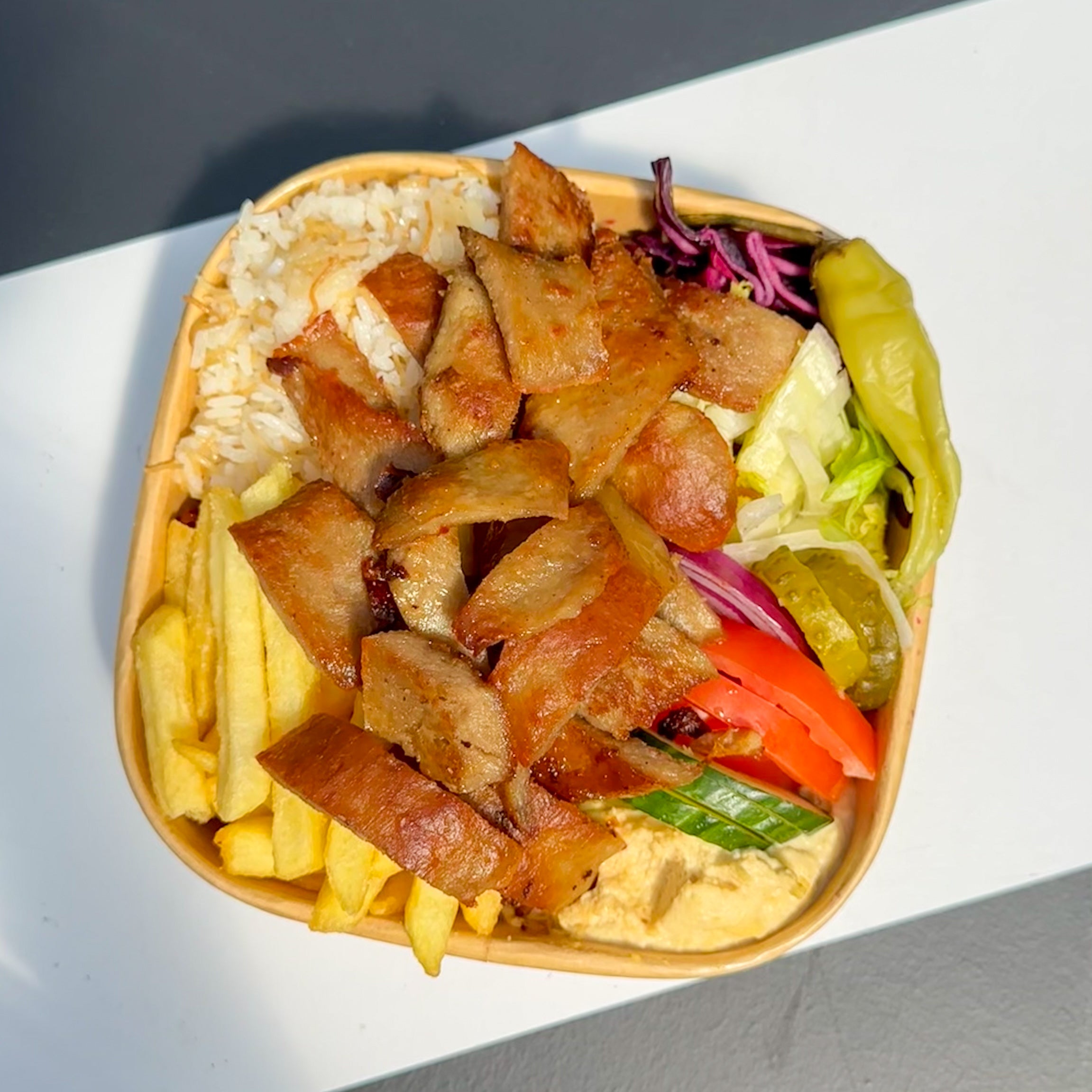 Lamb Shawarma Box