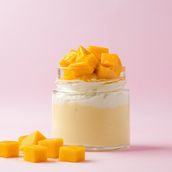 Mango Cheesecake Jar