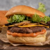 Cheese And Mushroom Slider 