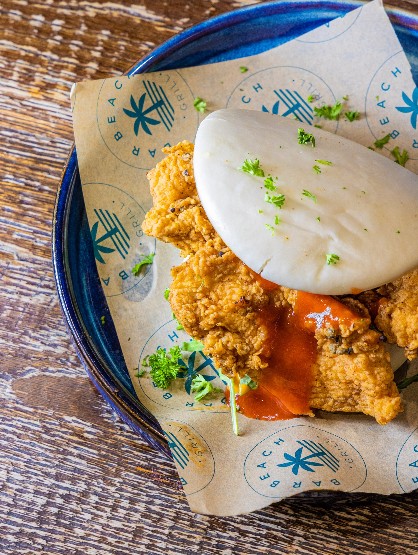 Crispy Chicken Bao