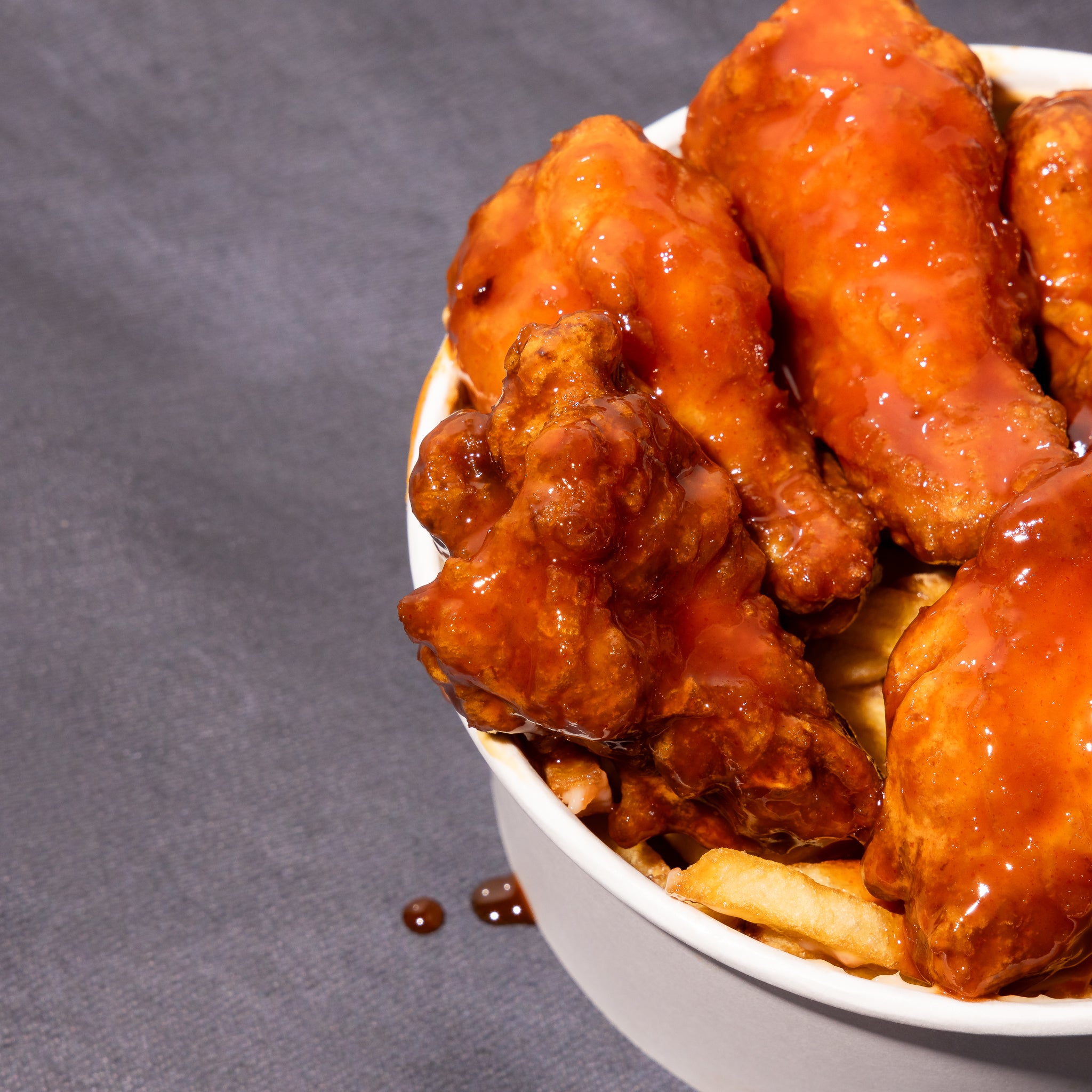 Fried Buffalo wings