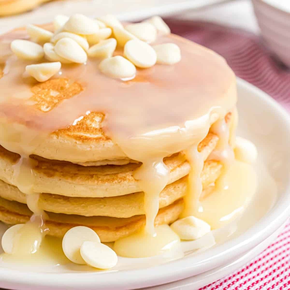 White Chocolate Pancake