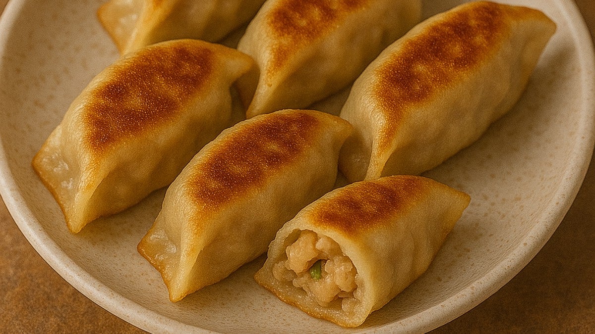 Chicken Dumplings (6 pieces) 鸡肉锅贴