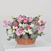 Elegance Basket Flowers 