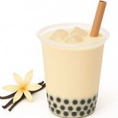 Vanila Bubble Tea 