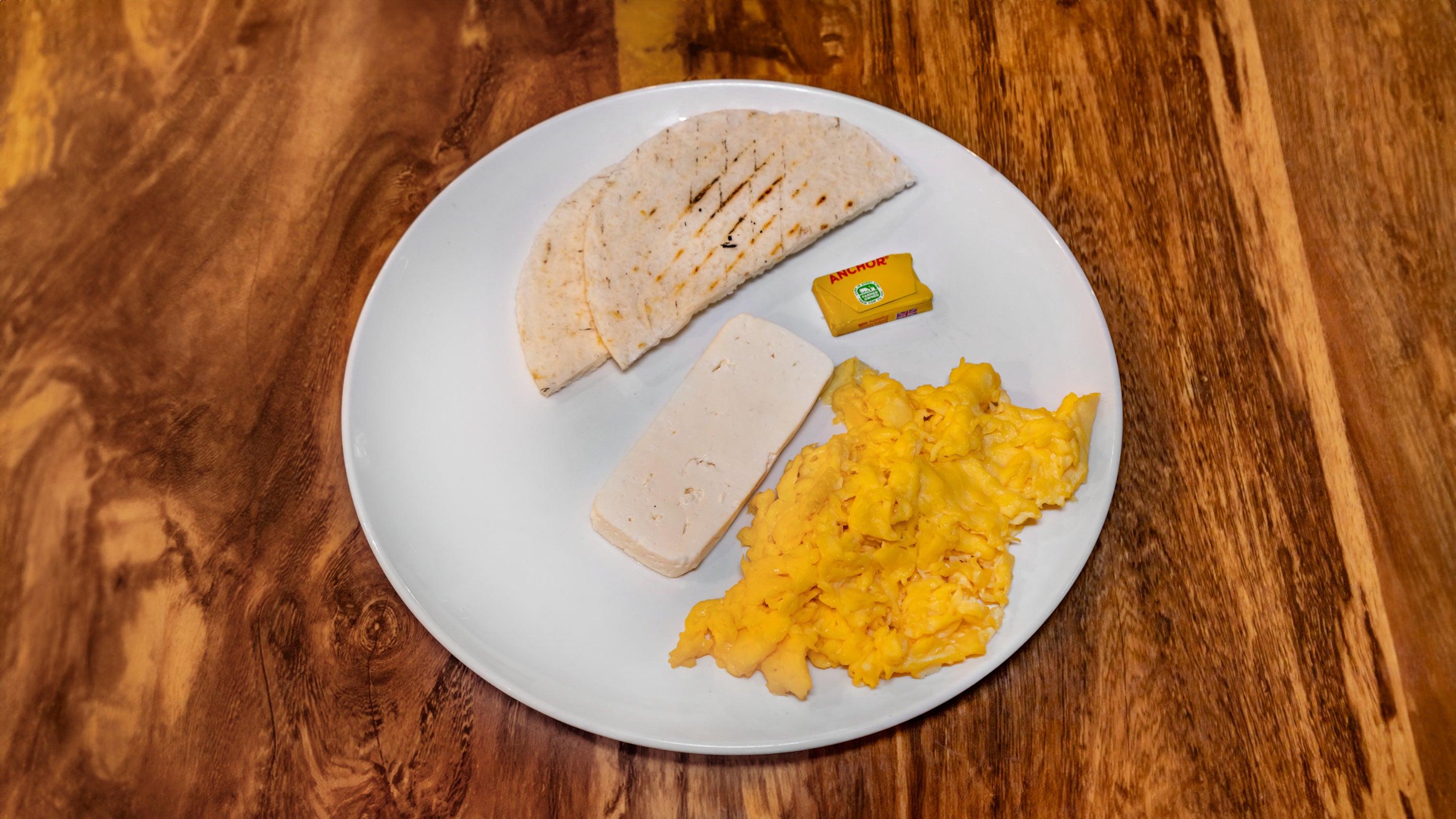 Arepa with Cheese & Eggs (any style)