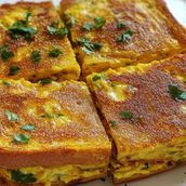 Bread omelette