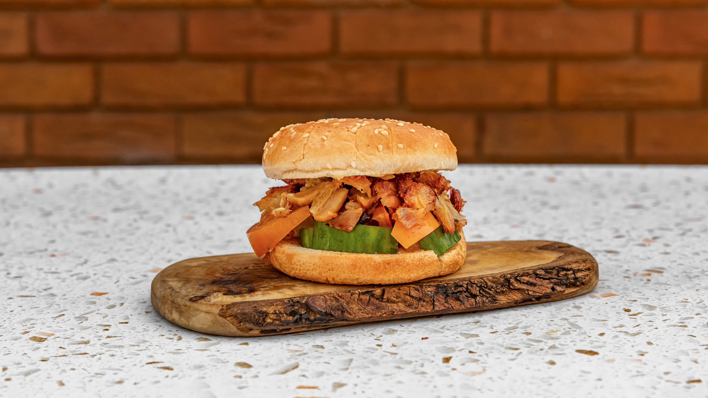 The Gyros Chicken Burger