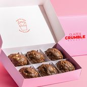 Chunky Chocolate Cookies 6 Pcs