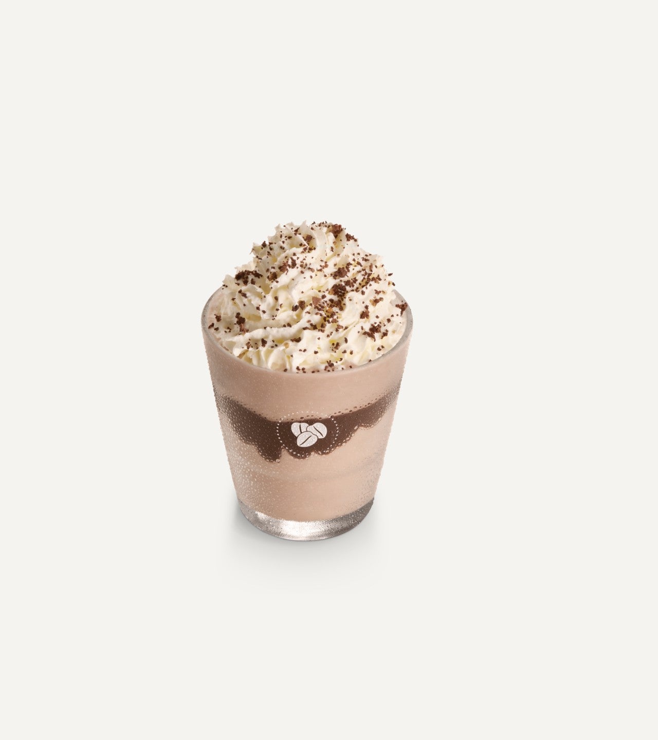 Chocolate Fudge Brownie Frappe and Light Dairy Swirl