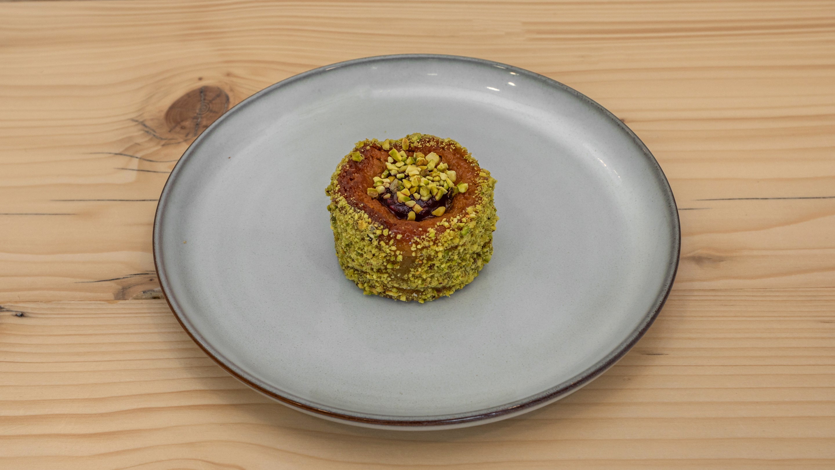 Vegan Pistachio and Raspberry Fondant