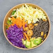 White Shrimp & Soba Salad