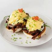 Pulled Beef Benny D, G, E, SB, M 