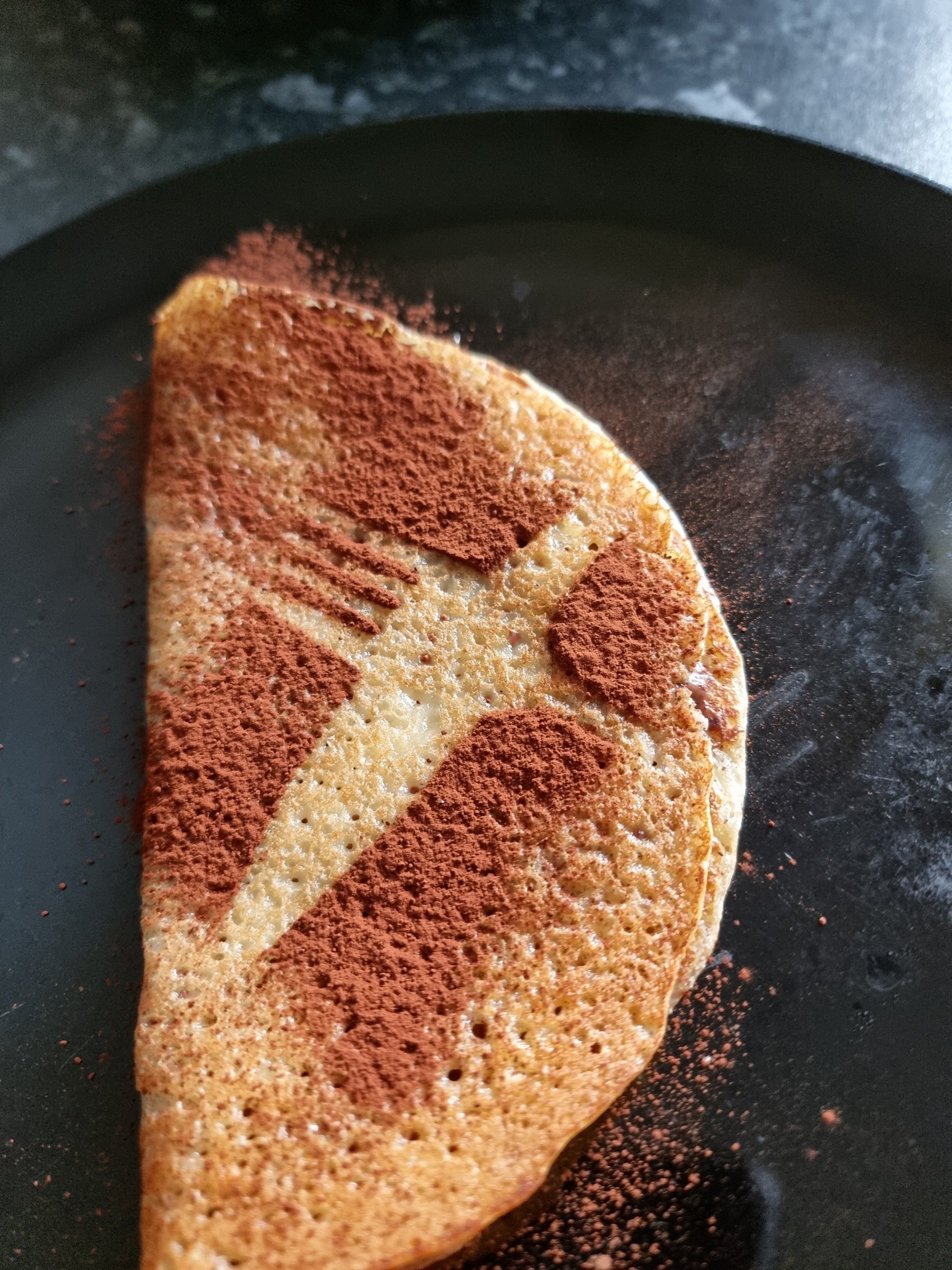 Pancake with nutella