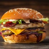 Beef Burger Double.