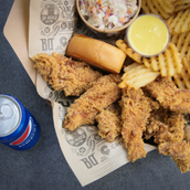 6 Pieces Chicken Strips Meal