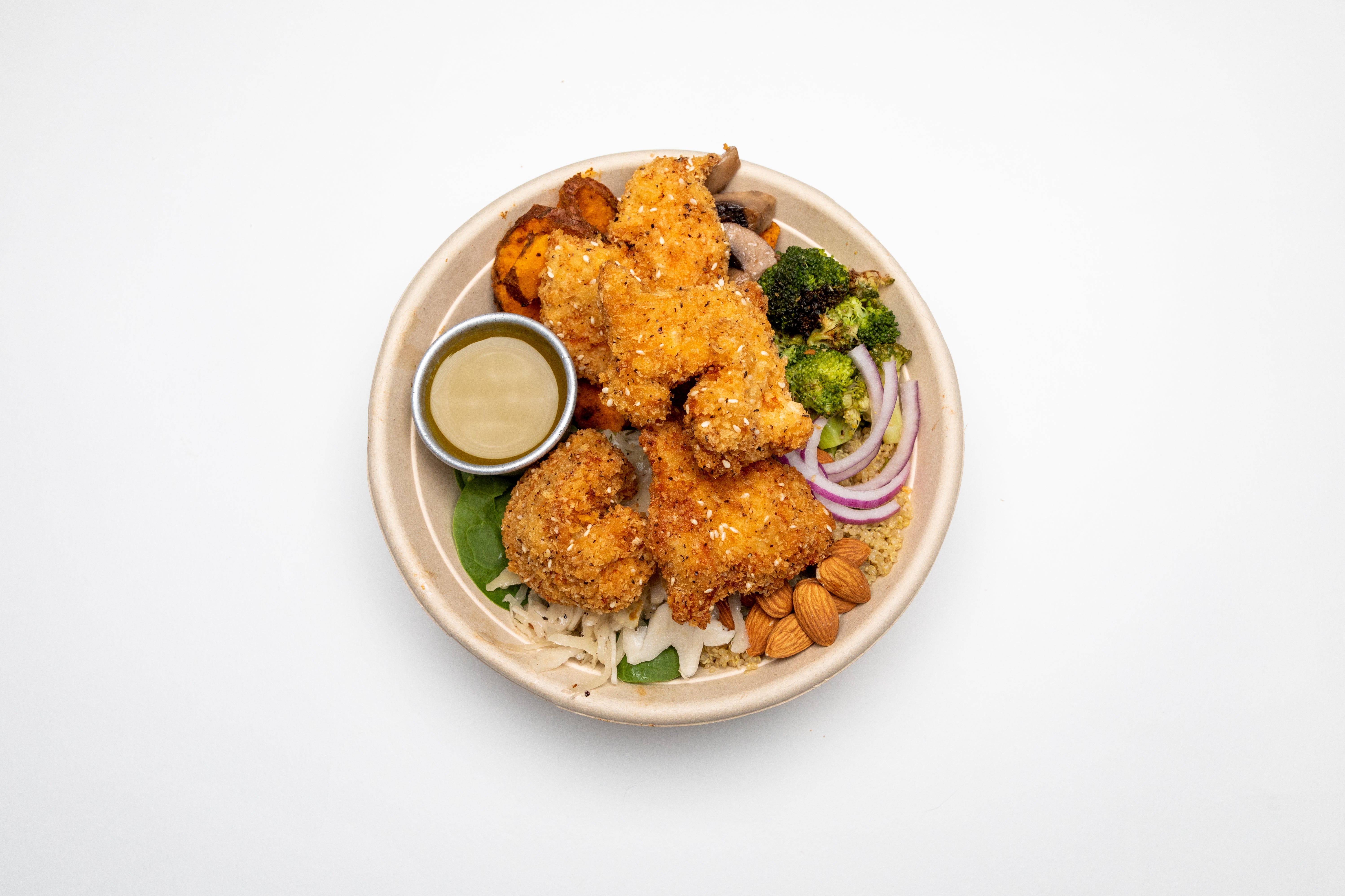 "Flaxseed" Chicken Schnitzel