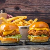 2 Sliders With Special Fries And Drink