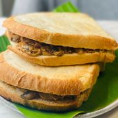 Mushroom Toast Sandwich