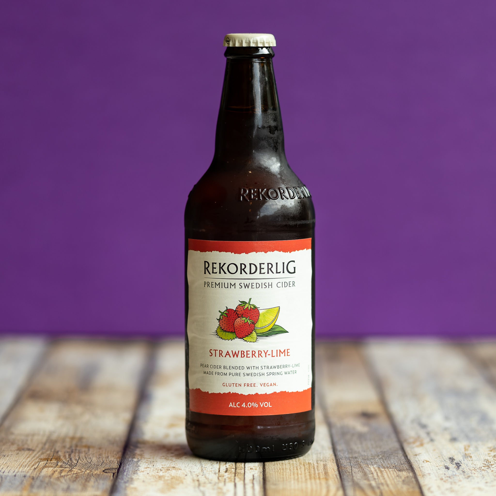 Rekorderlig Strawberry & Lime Bottle (500ml)
