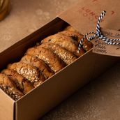 Maple Pecan Dark Chocolate Cookies