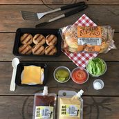 BBQ Chicken Burger (6 pcs)