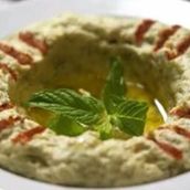 Baba Ganoush Plate