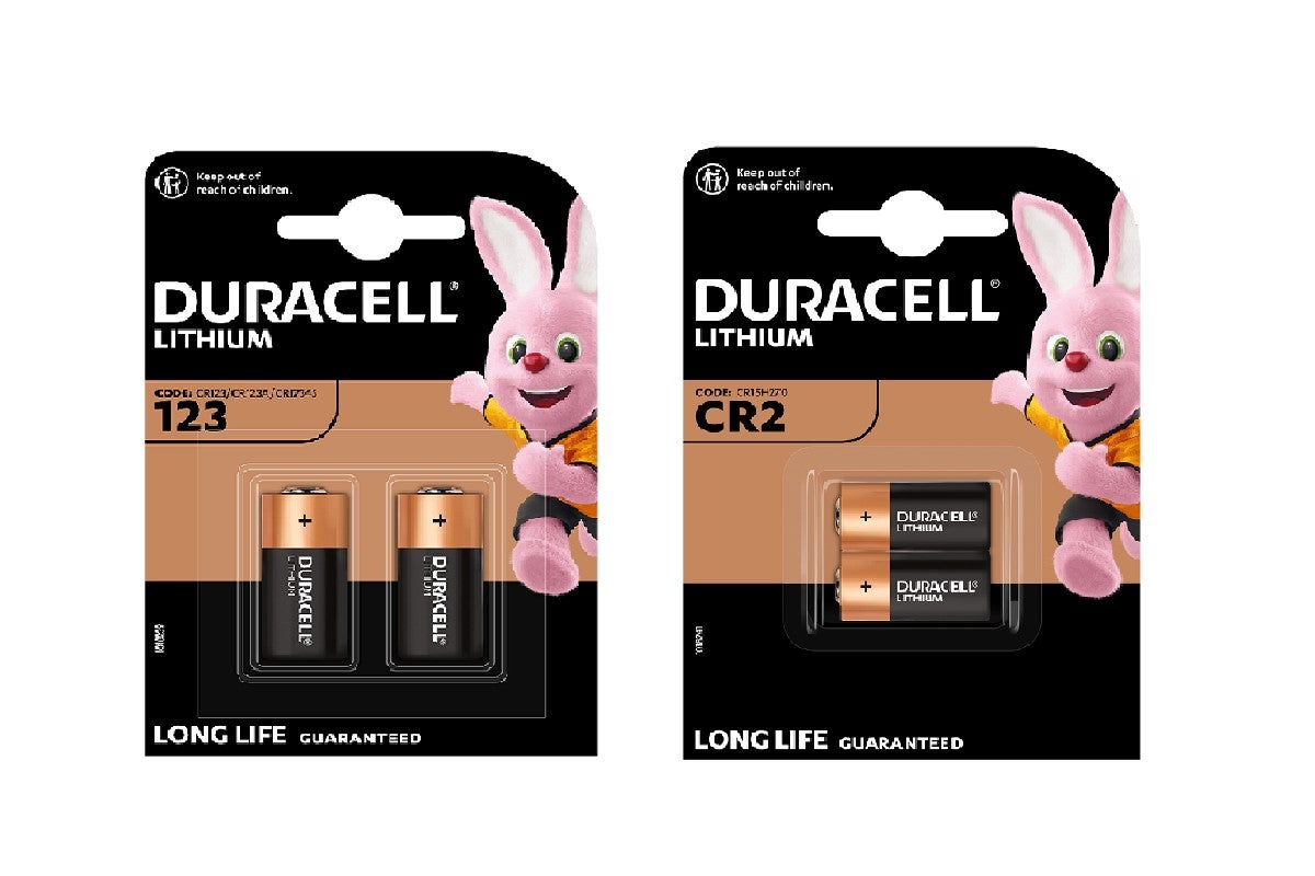Duracell CR Lithium Batteries 2pk