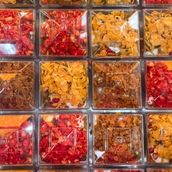 Mix Fatta Grape Leaves Box Omani Cheetos Khobuz (20 Cups 20 Pieces
