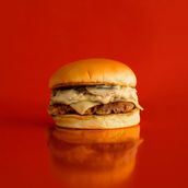 Swiss Mushroom Burger