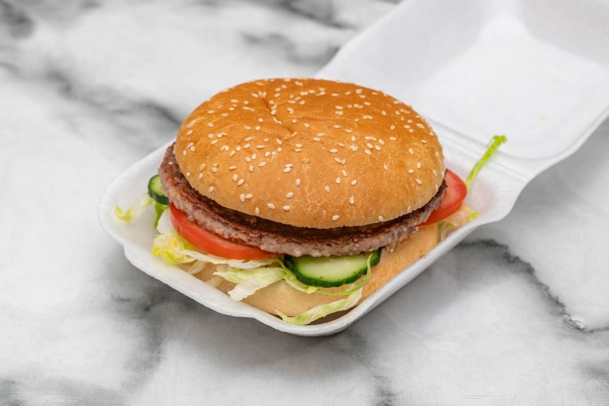 Quarter pounder cheeseburger