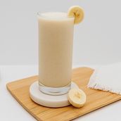 Banana And Milk Juice