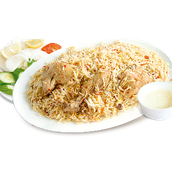 Biryani With Chicken Biryani