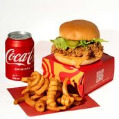 Samurai Burger Meal