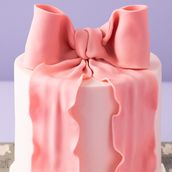 Pink Ribbon Cake - Chocolate