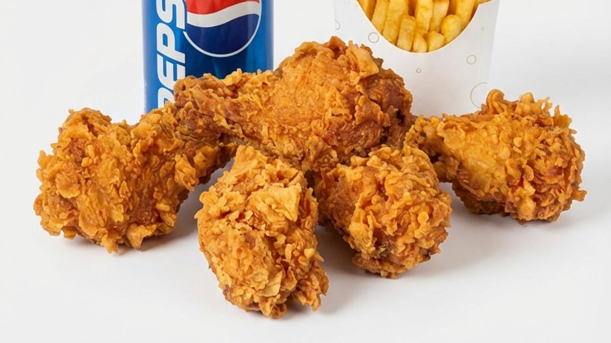 5 Wings, Fries, and Drink