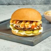 Lebanese Beef Burger